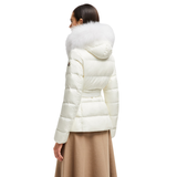  Áo Khoác Cổ Lông Nữ MONCLER BOED SHORT DOWN 