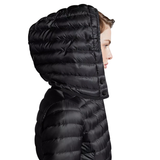  Áo Mangto MONCLER BARBEL Dáng Dài Nữ Mùa Đông Có Mủ - Thắt Lưng Thời Trang Chống Thấm Nước 