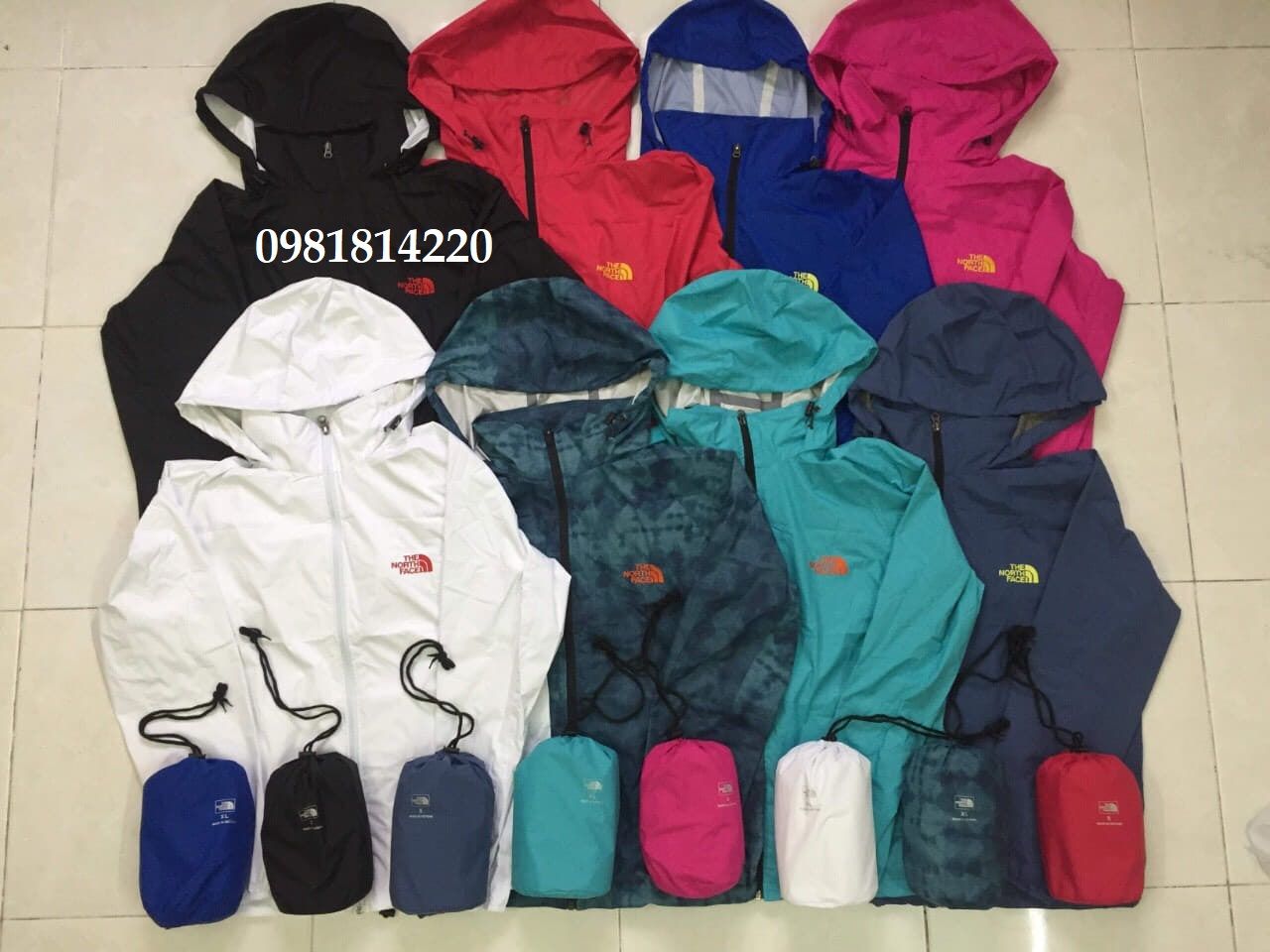  Áo khoác mỏng siêu nhẹ 1 lớp The North Face 