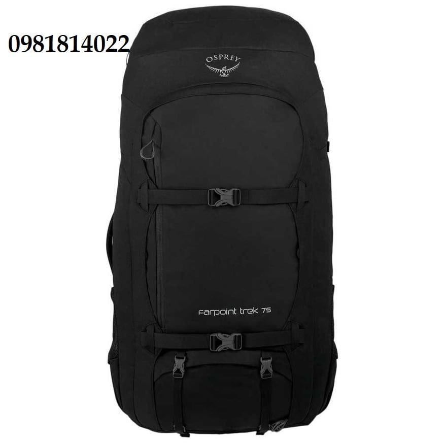  ⚡️ [ HÀNG XUẤT DƯ ] Balo Osprey Farpoint Trek 75 - Balo phượt - balo du lịch cao cấp 