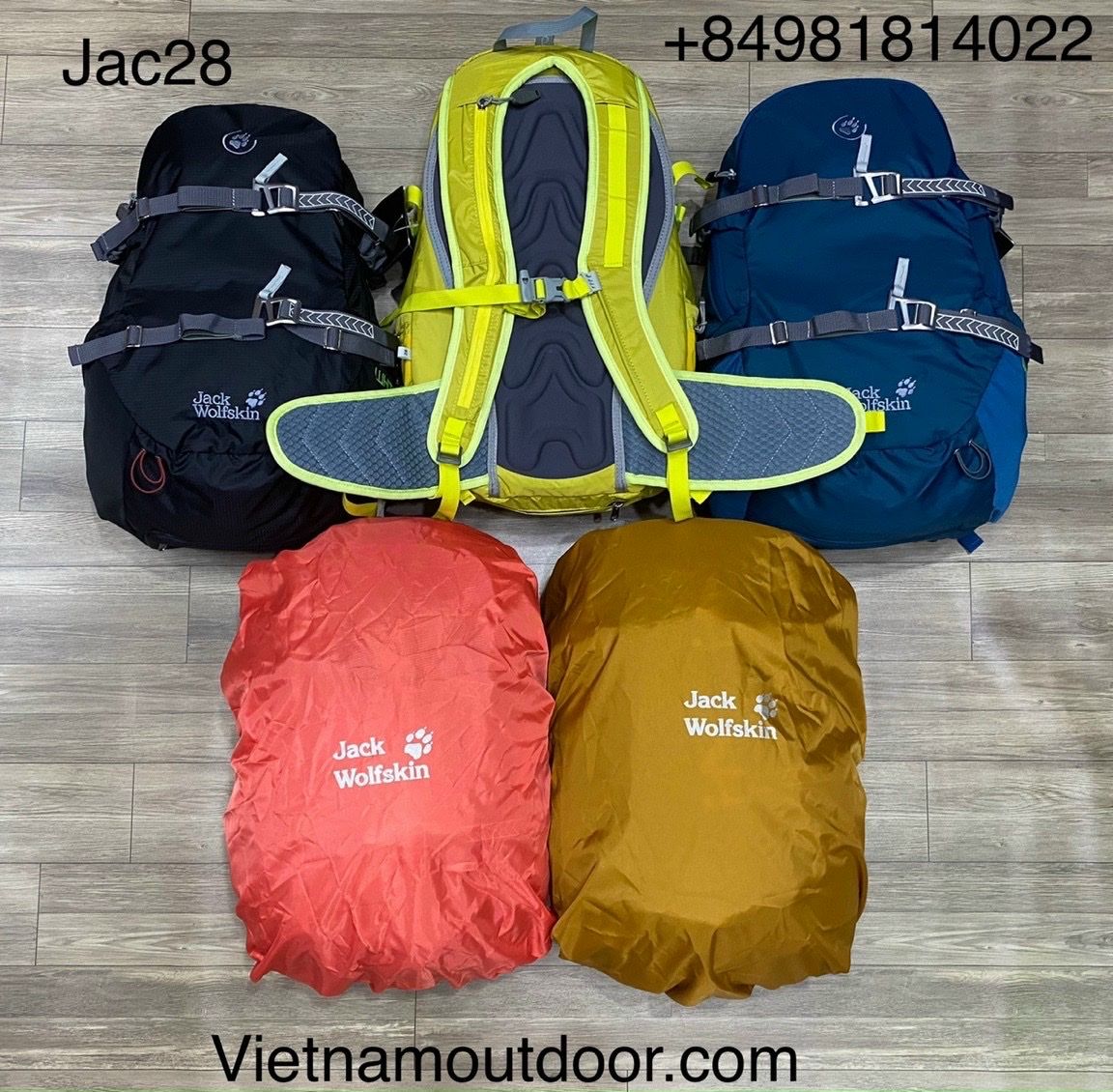  ⚡️ [ HÀNG XUẤT DƯ ] Balo Jack Wolfskin 28L 2021 - Balo leo núi - Balo phượt 