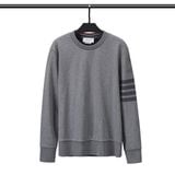  Áo Sweater nam nữ form rộng dáng Unisex Thom Browne 015 chất liệu len bông thiết kế tay áo kẻ 4 sọc cao cấp 