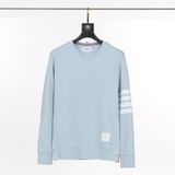  Áo Sweater nam nữ form rộng dáng Unisex Thom Browne 015 chất liệu len bông thiết kế tay áo kẻ 4 sọc cao cấp 