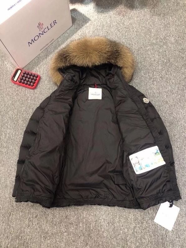  Áo Khoác Lông Vũ Nữ Moncler Nón Lông 