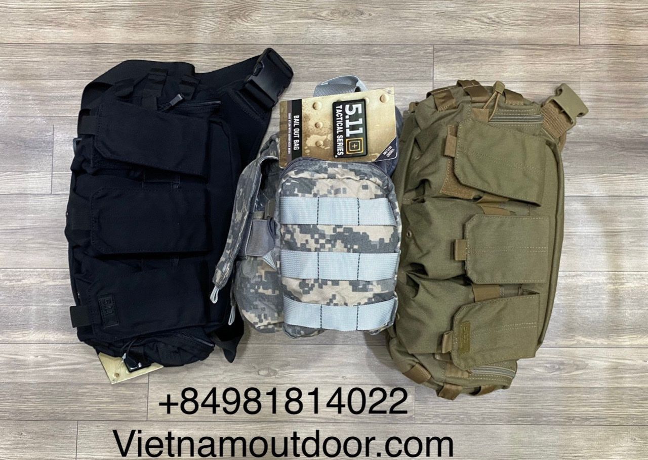  Túi Đeo Chéo Thời Trang Chiến Thuật 5.11 Tactical Bail Out Bag 