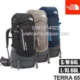  ⚡️ [ HÀNG XUẤT DƯ ] Balo Phượt The North Face Terra 65 - Balo du lịch cao cấp 