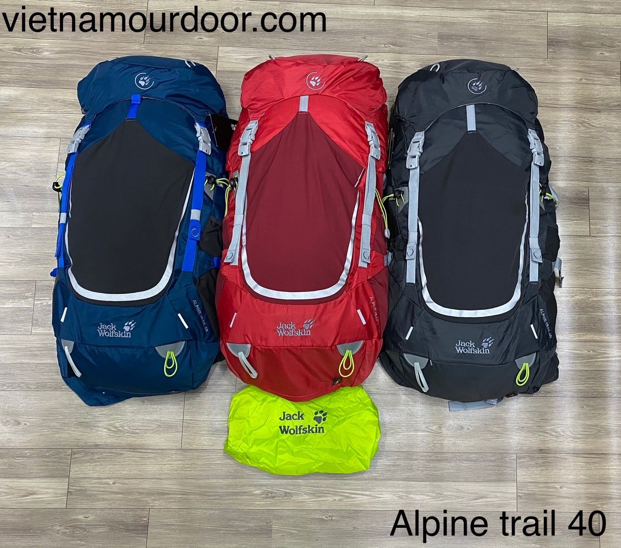 Jack wolfskin cheap alpine trail 40l