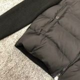  Áo Khoác Lông Vũ Phối Len Nam/Nữ MONCLER - Áo Phao Chất Liệu Lông Vũ Cực Ấm 
