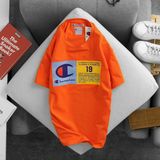  Áo thun cotton Champion nam nữ unisex 