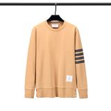  Áo Sweater nam nữ form rộng dáng Unisex Thom Browne 015 chất liệu len bông thiết kế tay áo kẻ 4 sọc cao cấp 