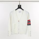 Áo Cardigan Tay Dài THOM BROWNE CASHMERE 4-BAR CLASSIC V-NECK CARDIGAN 