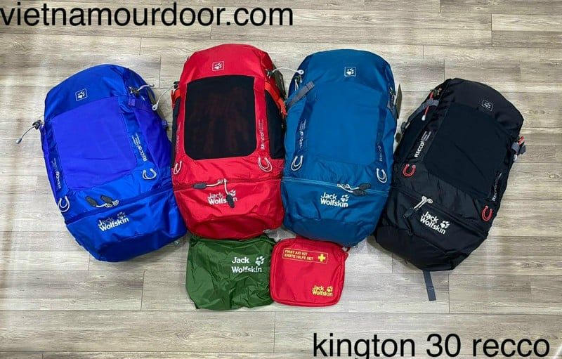  ⚡️ [ HÀNG XUẤT DƯ ] Balo JACK WOLFSKIN KINGSTON 30 RECON - Balo leo núi - Balo phượt cao cấp 