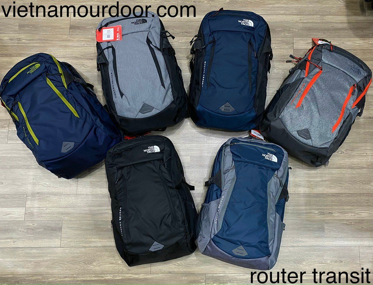  ⚡️ [ HÀNG XUẤT DƯ ] Balo Laptop The North Face Router Transit - Balo du lịch thời trang 