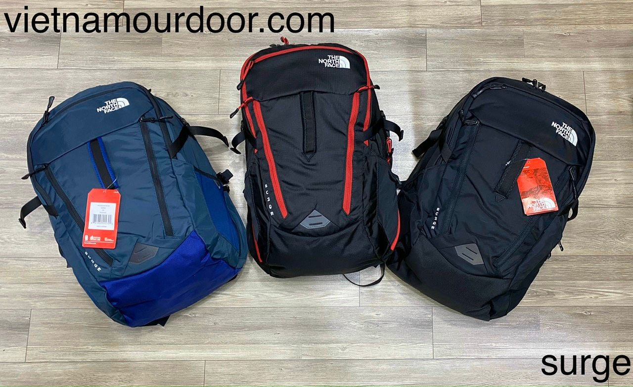  ⚡️ [ HÀNG XUẤT DƯ ] Balo laptop The North Face Surge - Balo du lịch 