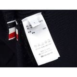  Áo khoác cổ tim Cardigan nam nữ dệt kim Thom Browne 4-Bar 20235 chất vải nhung tăm cao cấp thiết kế tay áo kẻ sọc 