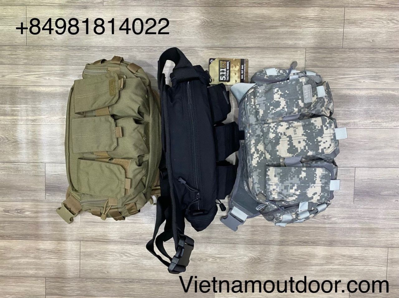  Túi Đeo Chéo Thời Trang Chiến Thuật 5.11 Tactical Bail Out Bag 