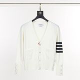  Áo Cardigan Tay Dài THOM BROWNE CASHMERE 4-BAR CLASSIC V-NECK CARDIGAN 