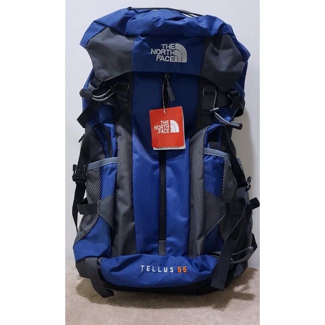  Balo du lịch thể thao leo núi The North Face Tellus 55 Backpack Trekking phượt nam nữ có khung trợ lực chống nước tốt 