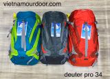  Balo Nam Phượt Deuter ACT Trail Pro 34 