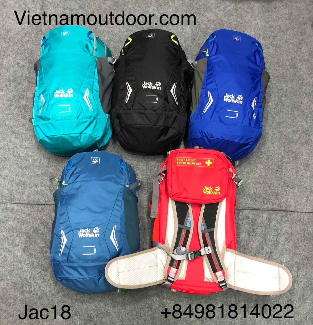  ⚡️ [ HÀNG XUẤT DƯ ]  Balo Jacks Wolfskin MOAB JAM 18 mode mới nhất 