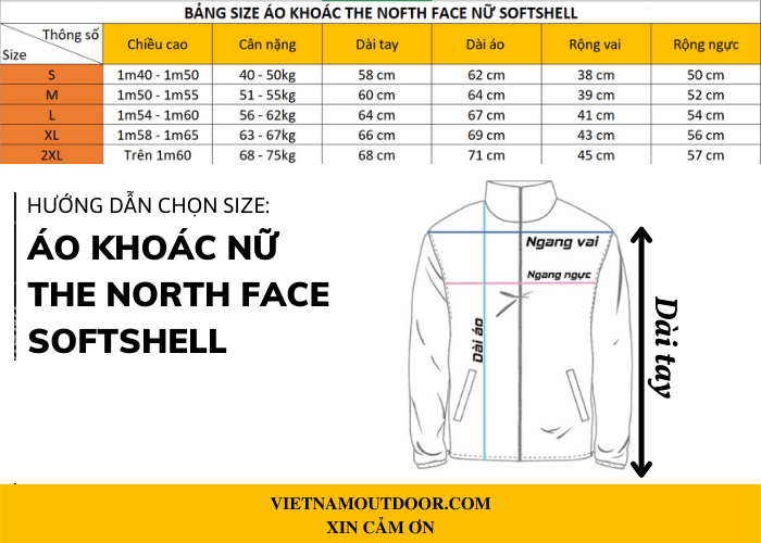  Áo khoác The North Face Softshell Nam 