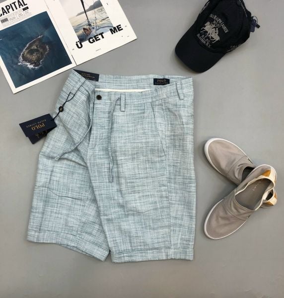  Quần short nam Kaki Polo 