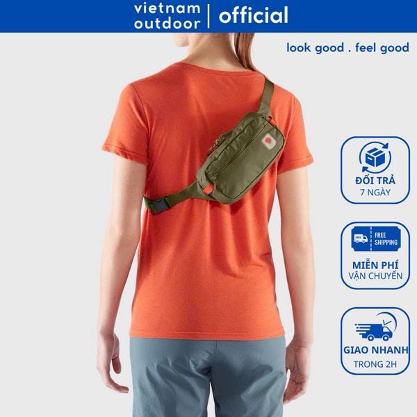  Túi Đeo Chéo Nam Nữ FJ HIGH COAST HIP PACK Có Thể Cuộn Nhỏ Thời Trang Du Lịch Kháng Nước Nhẹ 