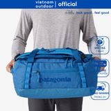  Túi Trống Du Lịch PATAGONIA BLACK HOLE DUFFEL 40L Chống Thấm Nước Thiết Kế Linh Hoạt Ngăn Lớn 