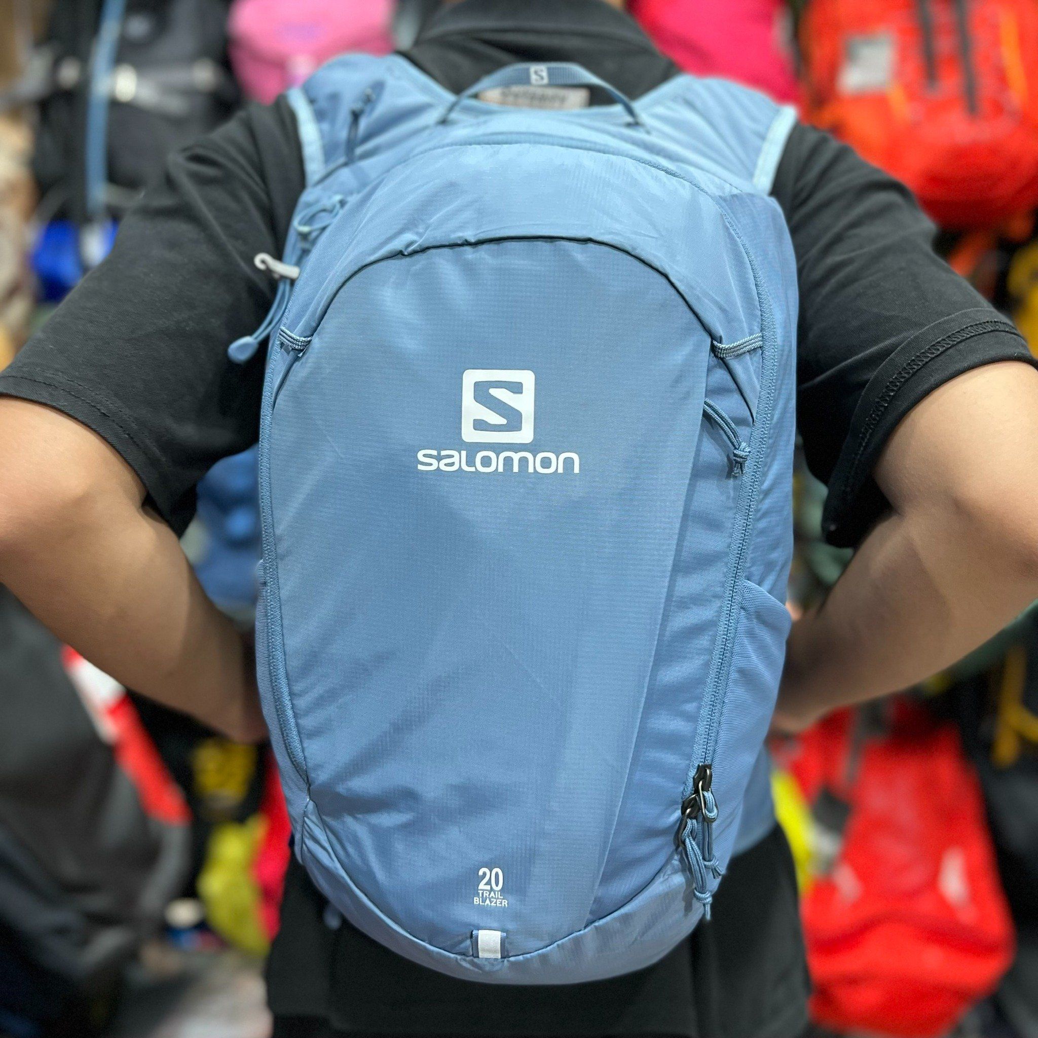  Balo du lịch, phượt, trekking, đi bộ đường dài Salomon Trail Blazer 20 Backpack Hiking nam nữ đi phượt có thể gấp gọn 