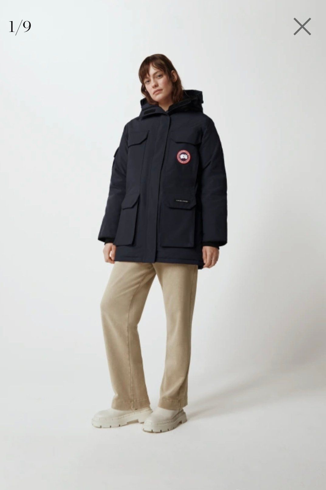  Áo Khoác Nữ Mũ Lông CANADA GOOSE WOMENS EXPEDITION PARKA HERITAGE 4660LA 