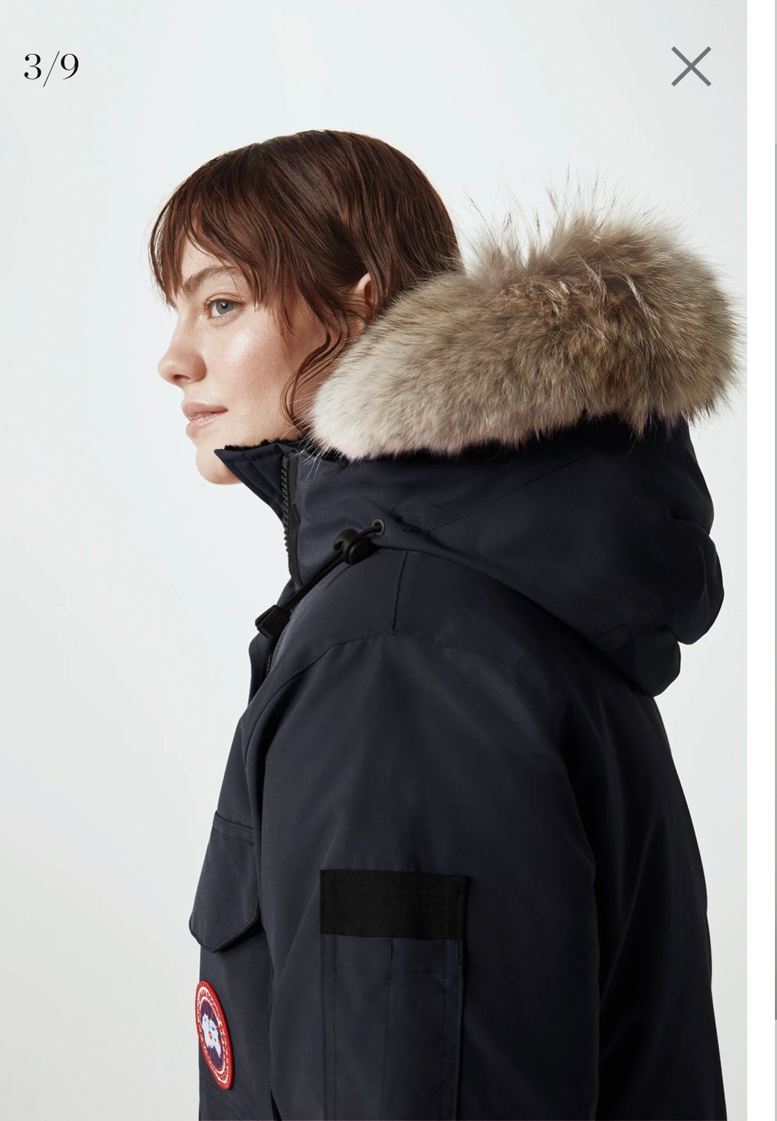  Áo Khoác Nữ Mũ Lông CANADA GOOSE WOMENS EXPEDITION PARKA HERITAGE 4660LA 