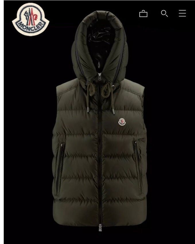  Áo Khoác Gile MONCLER CARDAMINE DOWN VEST 