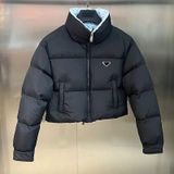  Áo Khoác Prada Re-Nylon cropped convertible down jacket 