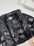  Áo Khoác Phao - Thời Trang Nữ Miu Miu Cropped nylon Down Coat Mùa Đông Chống Thấm Nước 
