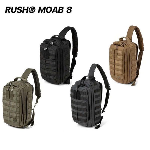  Balo túi đeo chéo Nam 5.11 Tactical Rush Moab 8 tiện dụng kiểu dáng quân đội 