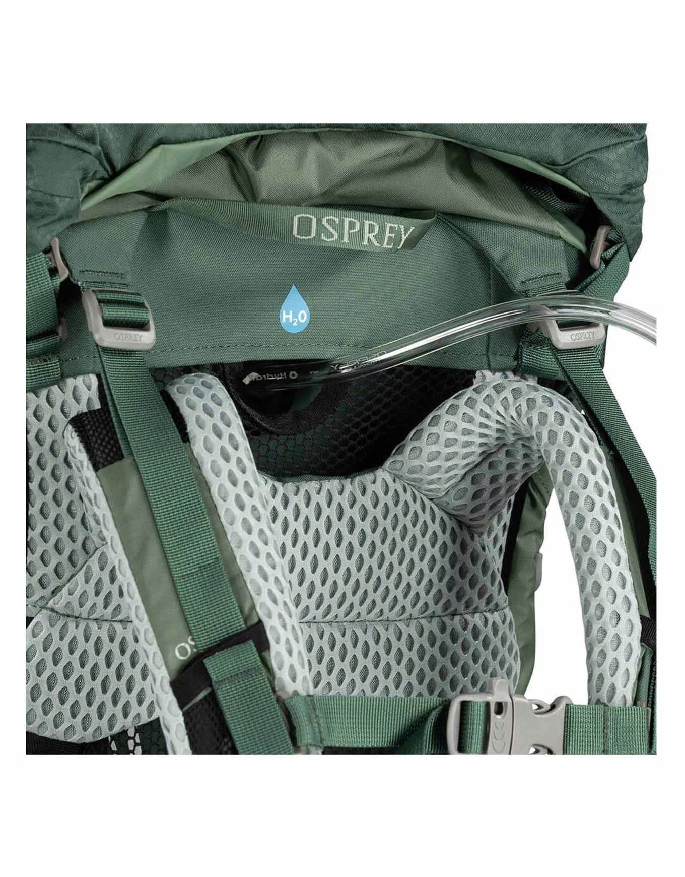  Balo Du Lịch Trekking OS AURA LT 50 Có Ngăn Trợ Lực Và Áo Mưa Đi Kèm 