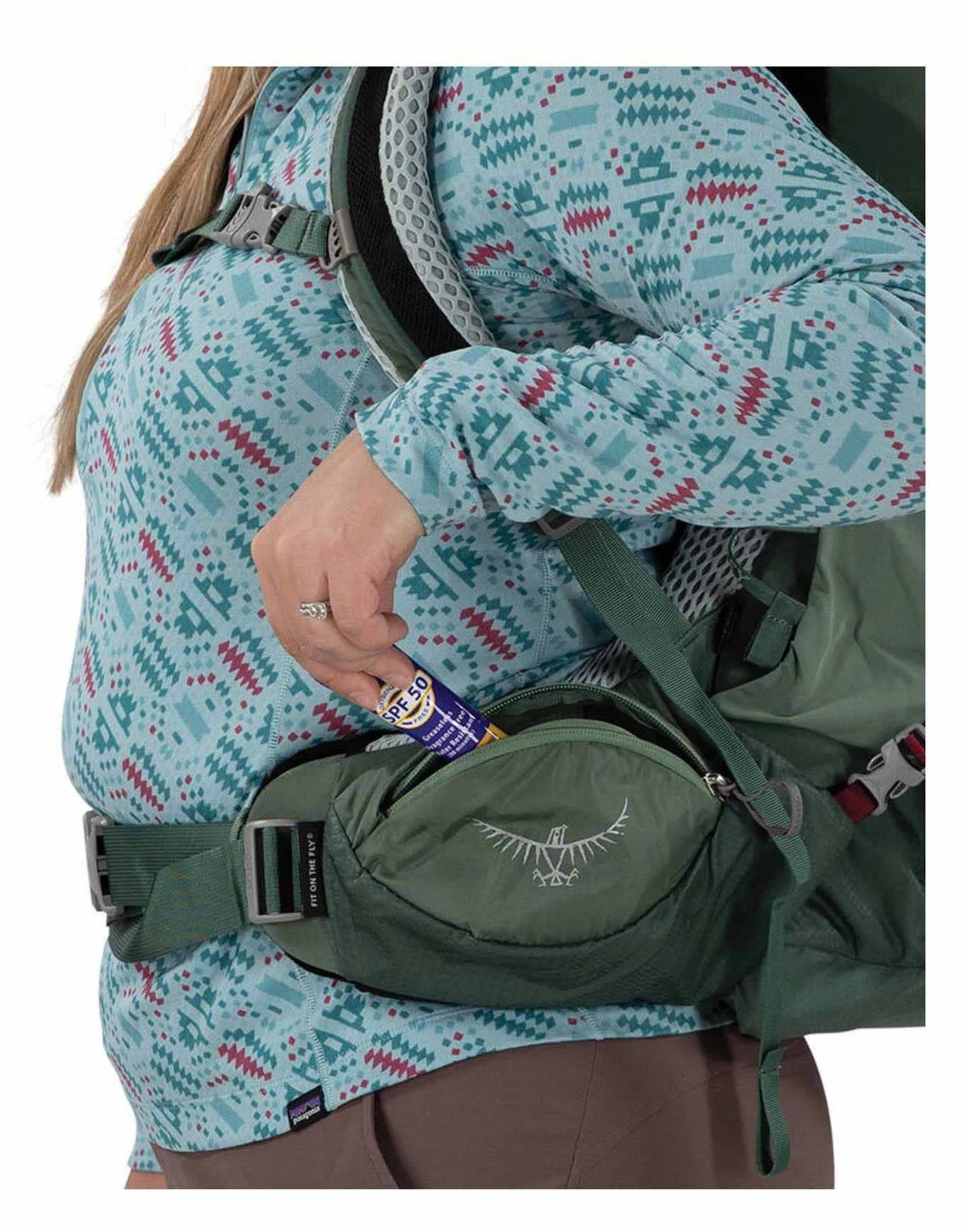  Balo Du Lịch Trekking OS AURA LT 50 Có Ngăn Trợ Lực Và Áo Mưa Đi Kèm 