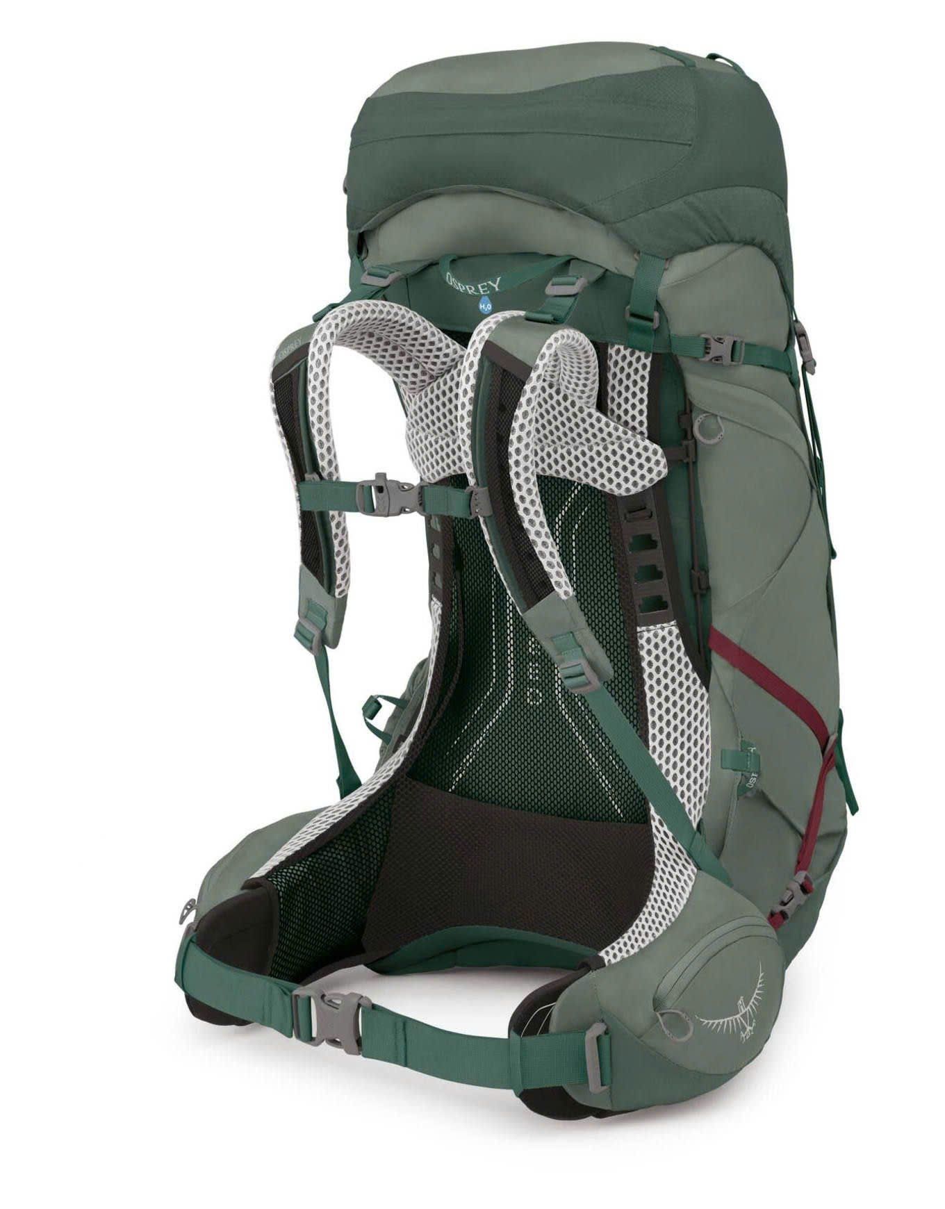  Balo Du Lịch Trekking OS AURA LT 50 Có Ngăn Trợ Lực Và Áo Mưa Đi Kèm 