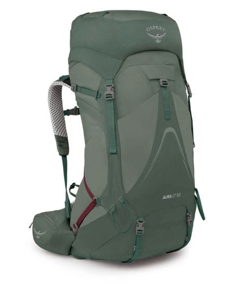  Balo Du Lịch Trekking OS AURA LT 50 Có Ngăn Trợ Lực Và Áo Mưa Đi Kèm 