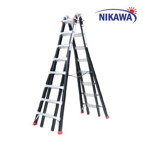 Thang nhôm gấp đa năng Nikawa NKB-48