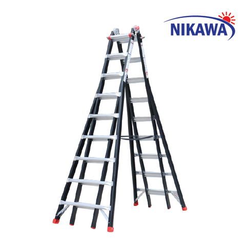 Thang nhôm gấp đa năng Nikawa NKB-49