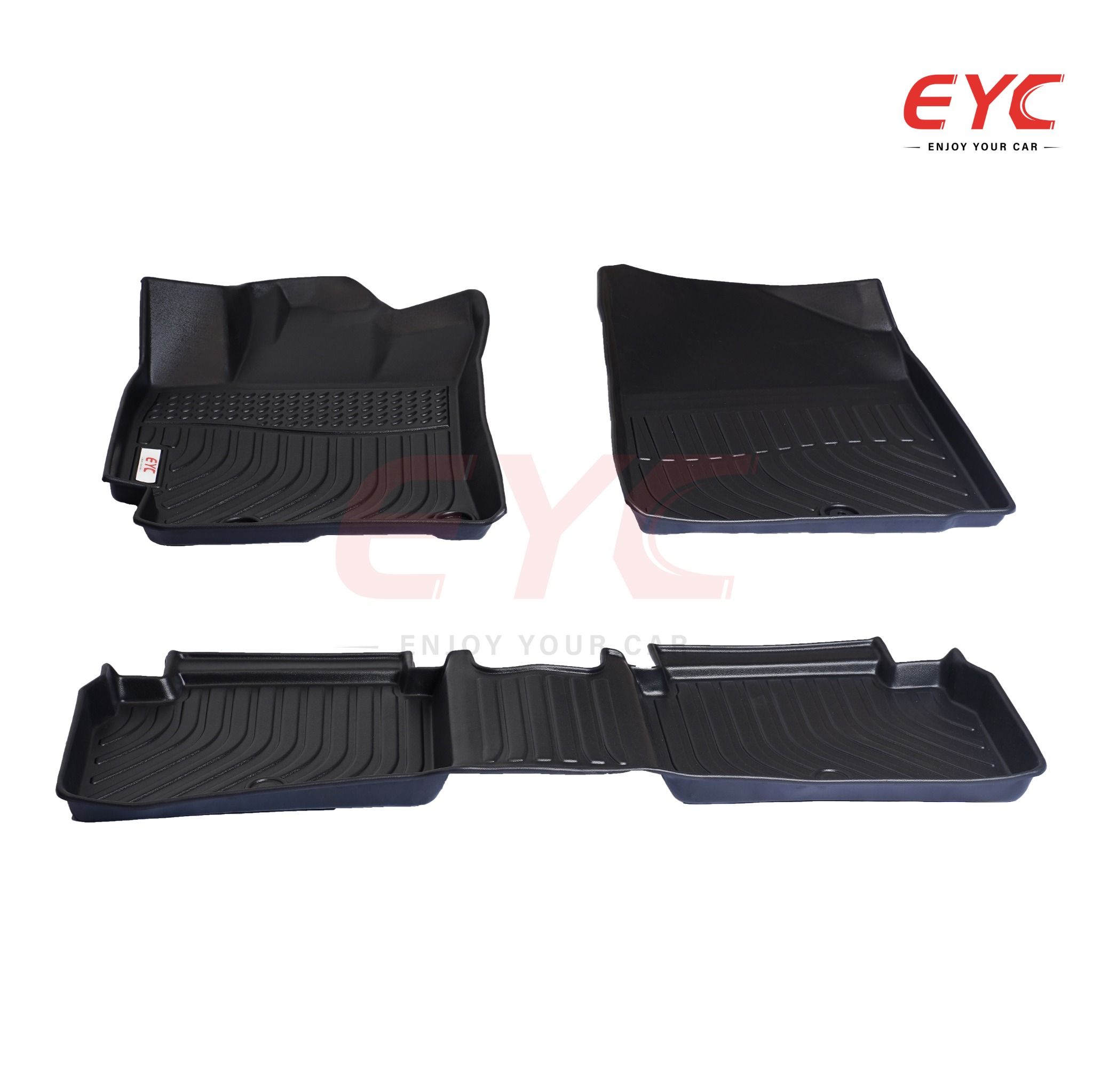  Thảm đúc cao cấp Kia Cerato 2018-2021 hãng EYC vật liệu TPV đen bóng, cứng 