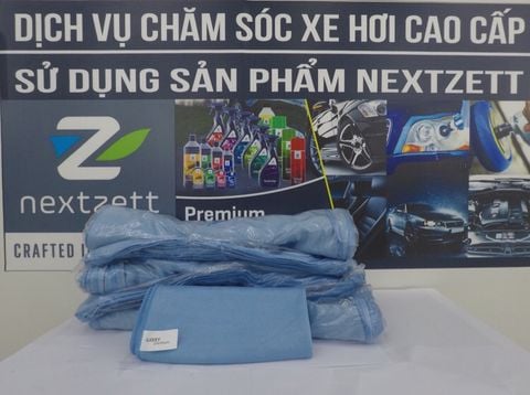 Bộ sản phẩm chăm sóc nội thất ô tô cơ bản 8 món hãng nextzett CHLB Đức