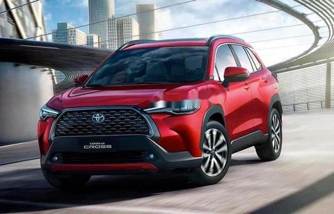 Thảm đúc cao cấp Toyota Cross 2020 đến nay hãng EYC vật liệu TPE