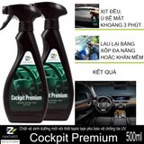  Chất vệ sinh dưỡng mới nội thất taplo tapi phủ bảo vệ chống tia UV cockpit Premium hãng nextzett, mã 92470515 