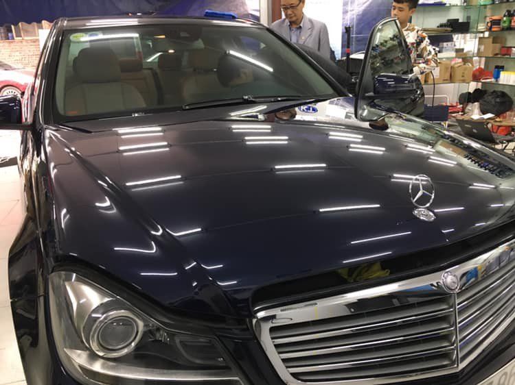  Quy trình đánh bóng sơn xe ô tô  TOYOTA VIOS E 