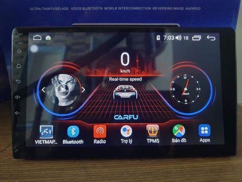 Màn hình Android Carfu G65 9”, 10” Ram 2/32 chip 8 x