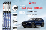  Bộ gạt mưa BOSCH AEROTWIN-EURRO SET 18" x 24": Mazda CX5, CX8 đời từ 2018 đến 2022 mã 3397014398 