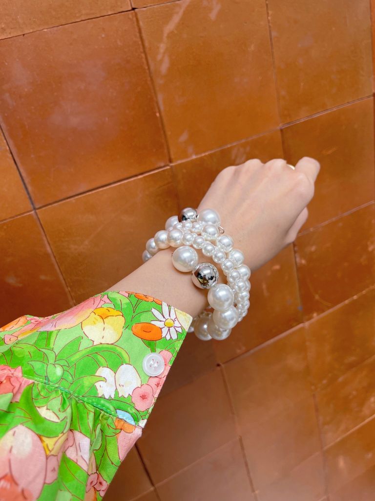  P205 VÒNG TAY NGỌC TRAI 