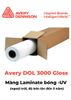 Avery DOL 3000 Gloss